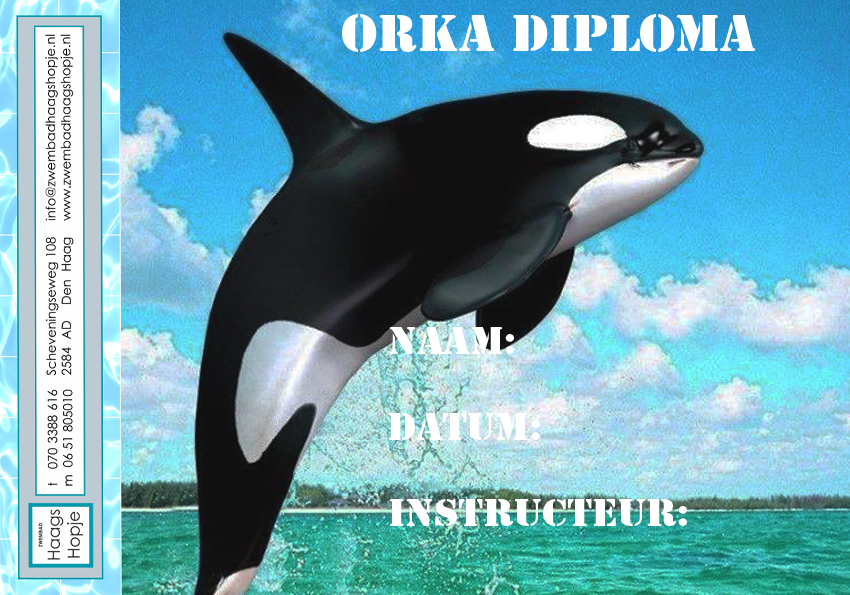 Orca diploma